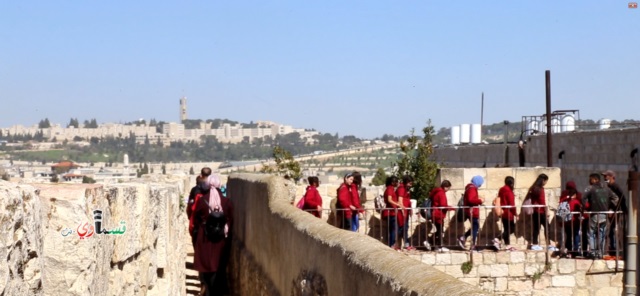 جمعية الأقصى واعدادية ابن سينا كفرقاسم في القدس والاقصى ضمن مشروع نتعرف على قدسنا